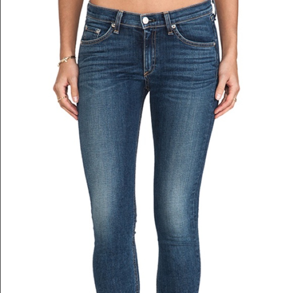 Rag & Bone Capri skinny ankle jeans